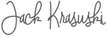 Signature of Doctor Jack Krasuski